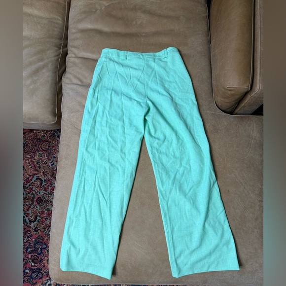 NORR Freya Pants Slacks Mint Green Women’s Size Medium NWT Flawed - Picture 9 of 9